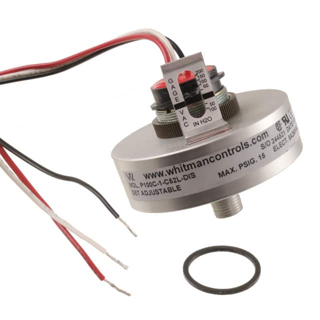 P100C-1-C52L-DIS Whitman Controls, LLC  Sensori di pressione Trasduttori - Industriali